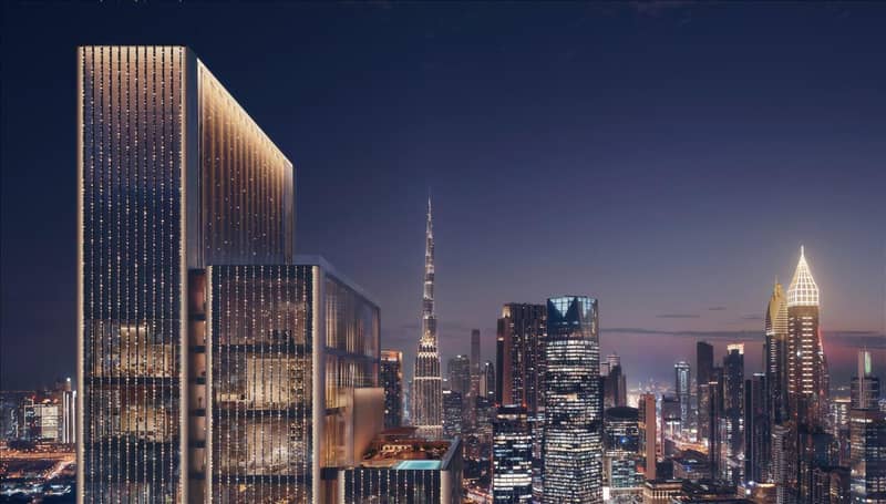 Новый проект Jumeirah Residences Emirates Towers с бассейном, зонами отдыха и круглосуточной охраной, Trade Center, Дубай, ОАЭ — фото 27