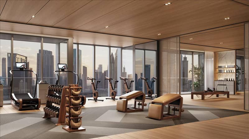 Новый проект Jumeirah Residences Emirates Towers с бассейном, зонами отдыха и круглосуточной охраной, Trade Center, Дубай, ОАЭ — фото 16