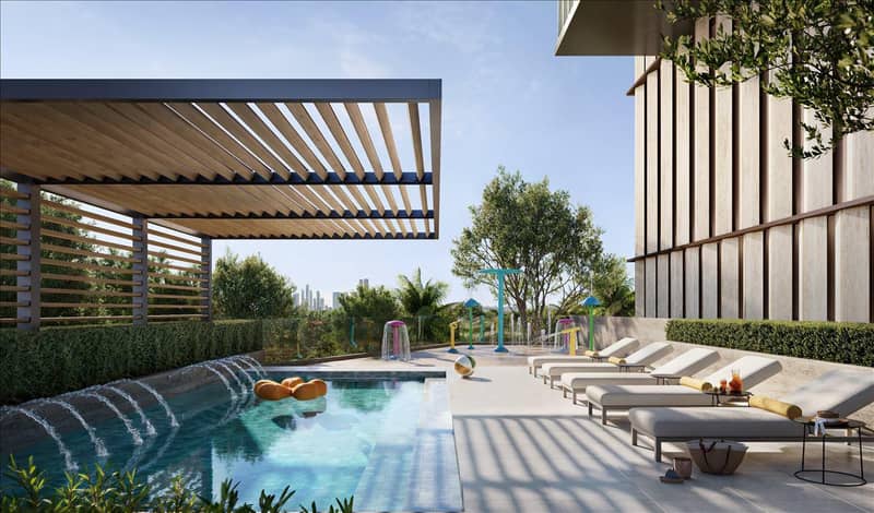 Новый проект Jumeirah Residences Emirates Towers с бассейном, зонами отдыха и круглосуточной охраной, Trade Center, Дубай, ОАЭ — фото 20