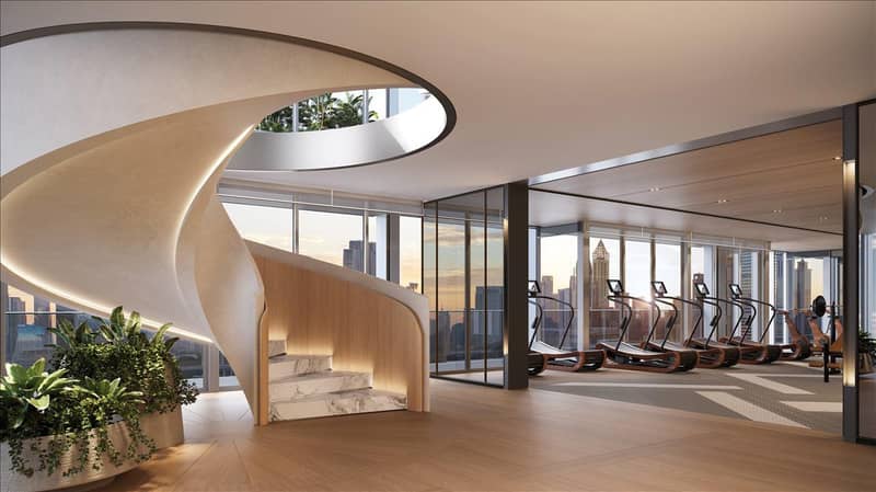 Новый проект Jumeirah Residences Emirates Towers с бассейном, зонами отдыха и круглосуточной охраной, Trade Center, Дубай, ОАЭ — фото 15