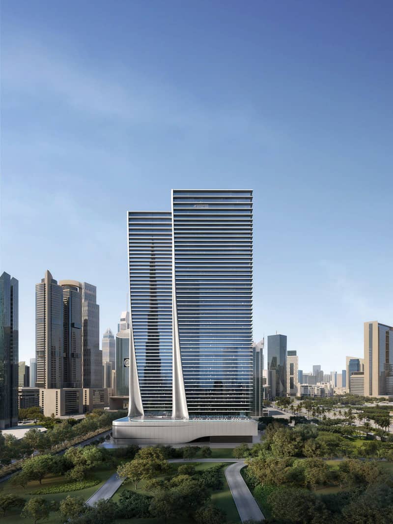 Новый проект Akala Hotel & Residences с бассейном, парками и зонами отдыха, DIFC, Дубай, ОАЭ — фото 3