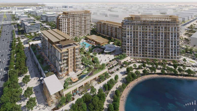 New South Square Residence with swimming pools, a wellness center and a co-working space, Dubai South, Dubai, UAE — photo 2