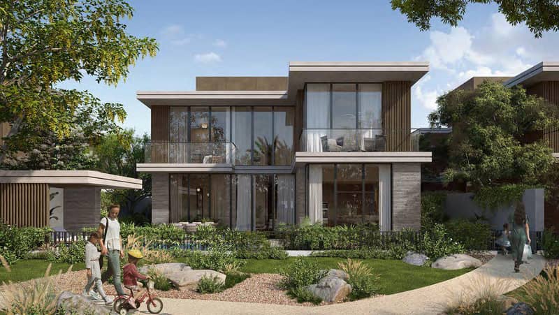 Новый комплекс Athlon Premium Villas с бассейнами, парками и клубом, Dubailand, Дубай, ОАЭ — фото 7