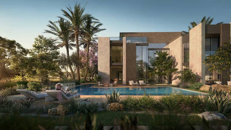 Новый комплекс Athlon Premium Villas с бассейнами, парками и клубом, Dubailand, Дубай, ОАЭ — фото 5