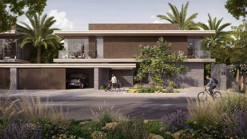 Новый комплекс Athlon Premium Villas с бассейнами, парками и клубом, Dubailand, Дубай, ОАЭ — фото 15