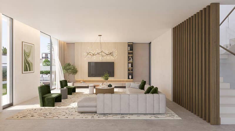 Новый комплекс Athlon Premium Villas с бассейнами, парками и клубом, Dubailand, Дубай, ОАЭ — фото 9