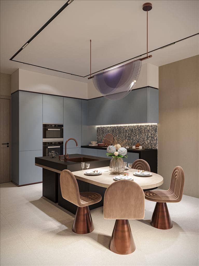 Новый проект Parkside Boulevard с бассейнами, садом и оздоровительным клубом, Arjan — Dubailand, Дубай, ОАЭ — фото 5