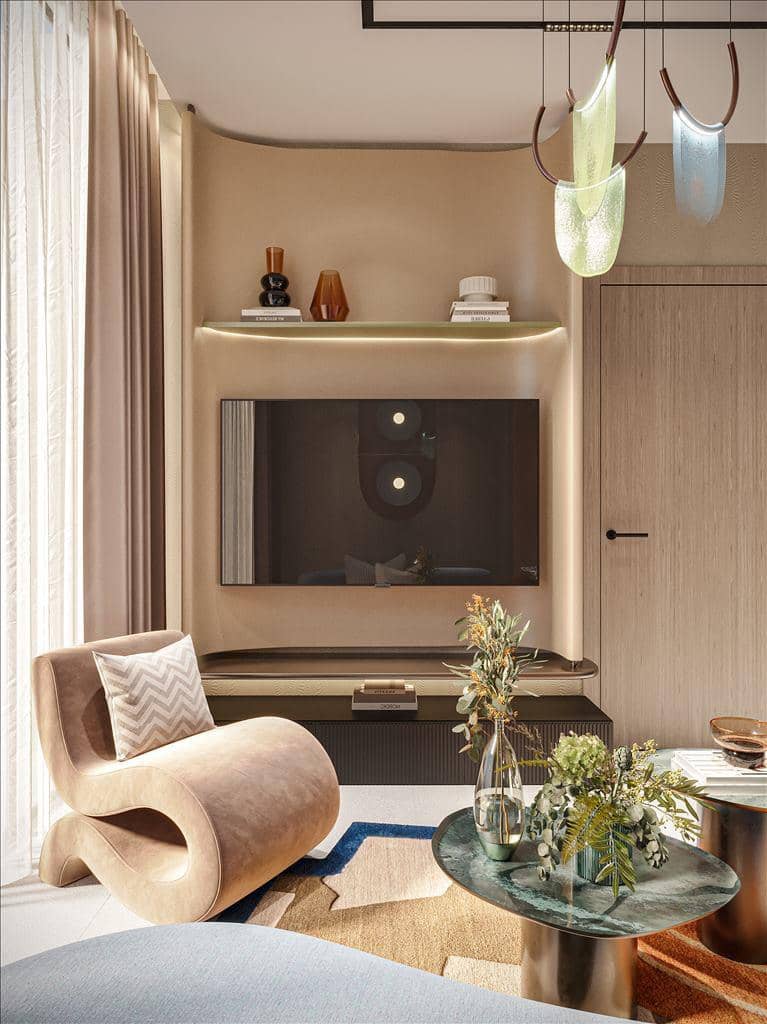 Новый проект Parkside Boulevard с бассейнами, садом и оздоровительным клубом, Arjan — Dubailand, Дубай, ОАЭ — фото 4