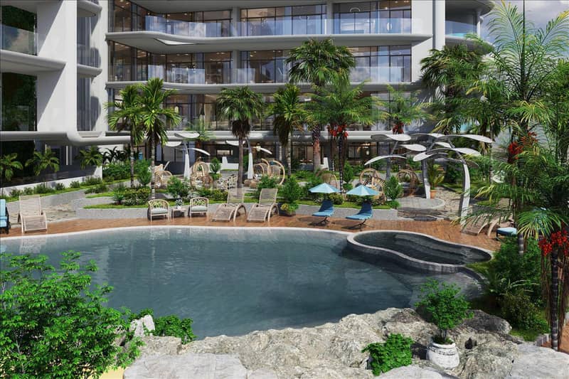 Новый проект Parkside Boulevard с бассейнами, садом и оздоровительным клубом, Arjan — Dubailand, Дубай, ОАЭ — фото 22