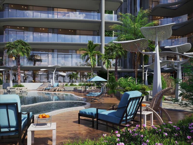 Новый проект Parkside Boulevard с бассейнами, садом и оздоровительным клубом, Arjan — Dubailand, Дубай, ОАЭ — фото 23