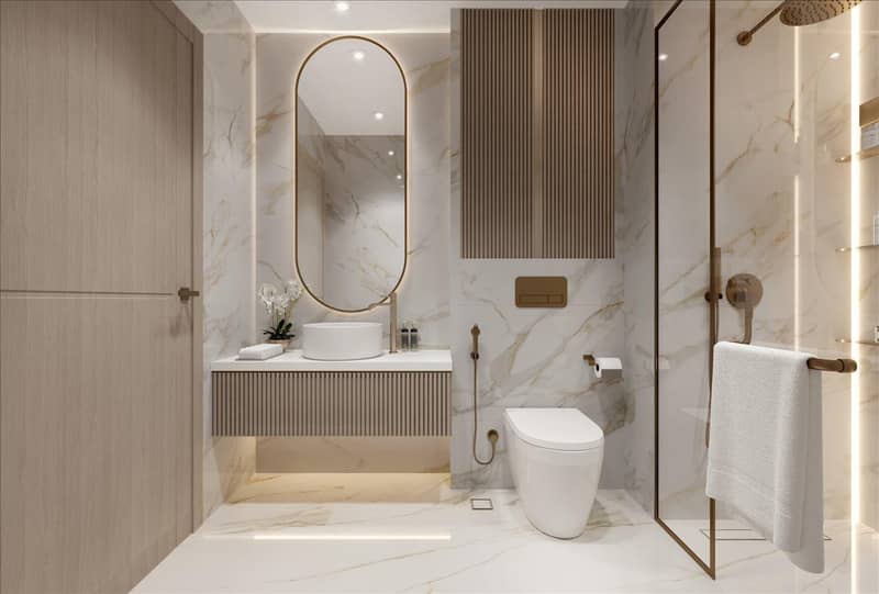 Новый проект Aark Terraces с бассейном и подземной парковкой, Dubai Land Residential Complex, Дубай, ОАЭ — фото 15