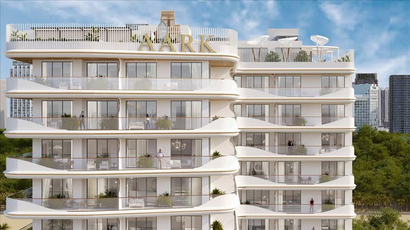 Новый проект Aark Terraces с бассейном и подземной парковкой, Dubai Land Residential Complex, Дубай, ОАЭ — фото 19