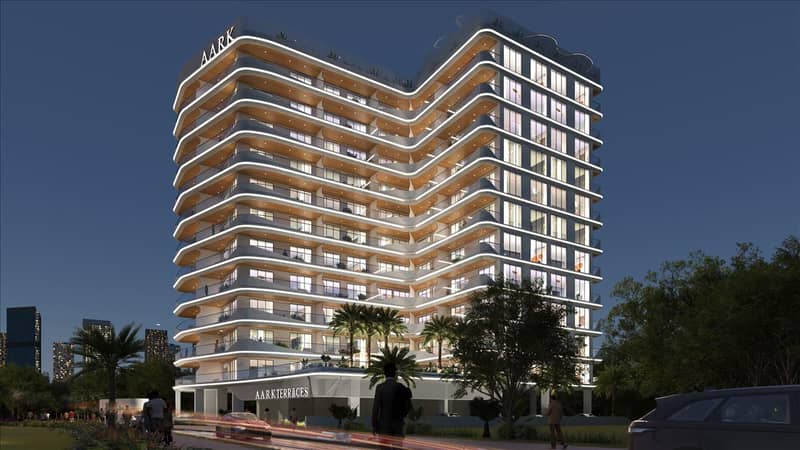 Новый проект Aark Terraces с бассейном и подземной парковкой, Dubai Land Residential Complex, Дубай, ОАЭ — фото 26