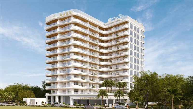 Новый проект Aark Terraces с бассейном и подземной парковкой, Dubai Land Residential Complex, Дубай, ОАЭ — фото 24