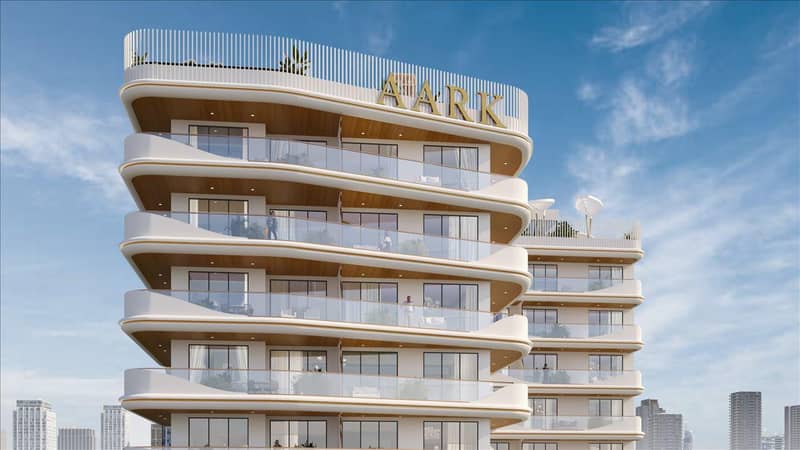 Новый проект Aark Terraces с бассейном и подземной парковкой, Dubai Land Residential Complex, Дубай, ОАЭ — фото 20