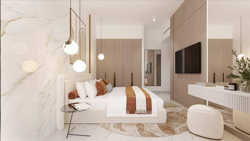 Новый проект Aark Terraces с бассейном и подземной парковкой, Dubai Land Residential Complex, Дубай, ОАЭ — фото 13
