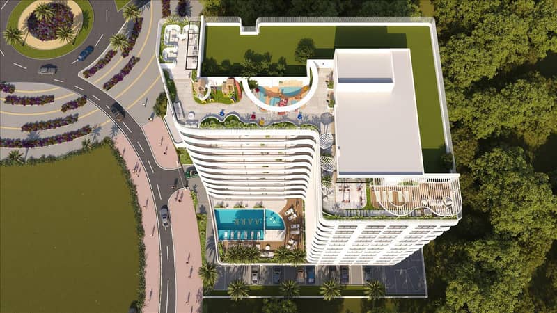 Новый проект Aark Terraces с бассейном и подземной парковкой, Dubai Land Residential Complex, Дубай, ОАЭ — фото 27