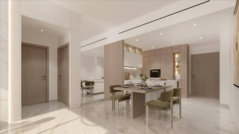 Новый проект Aark Terraces с бассейном и подземной парковкой, Dubai Land Residential Complex, Дубай, ОАЭ — фото 8