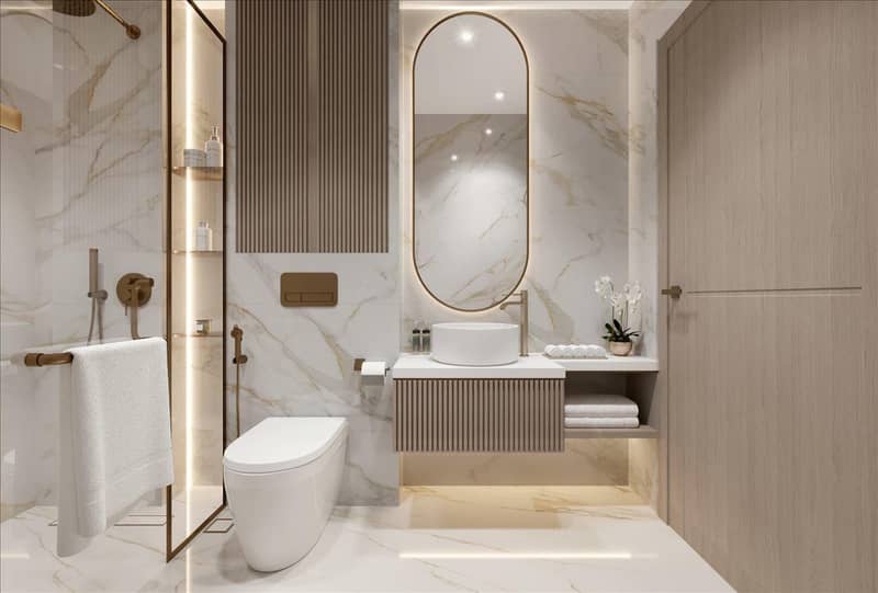 Новый проект Aark Terraces с бассейном и подземной парковкой, Dubai Land Residential Complex, Дубай, ОАЭ — фото 14