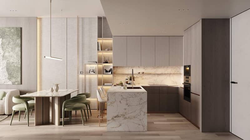 Меблированные апартаменты премиум класса в комплексе Cove Edition 6, район Dubailand Residence Complex, Дубай, ОАЭ — фото 16