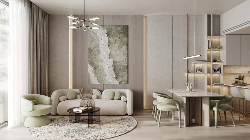 Меблированные апартаменты премиум класса в комплексе Cove Edition 6, район Dubailand Residence Complex, Дубай, ОАЭ — фото 15