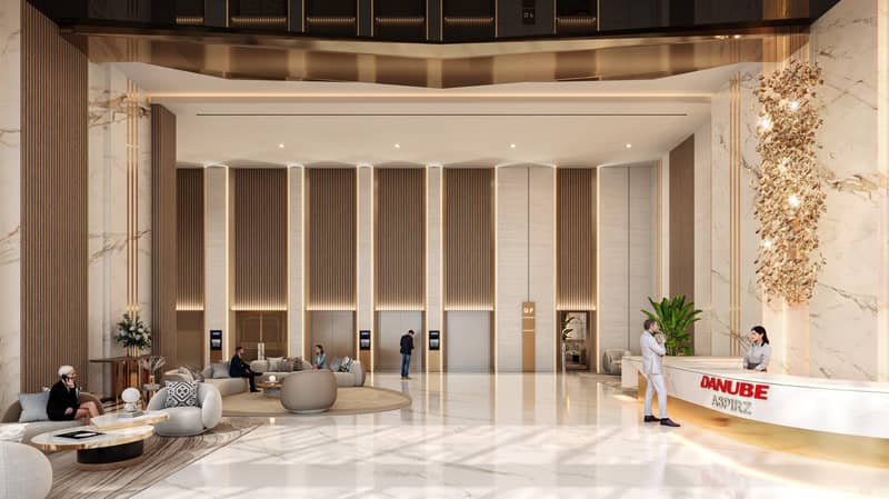 Fully furnished apartments in the new complex Aspirz, Dubai Sports City, UAE — photo 7