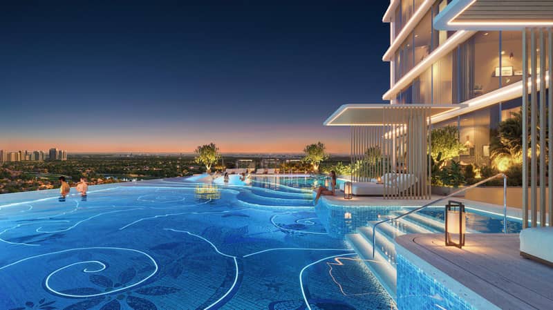 Fully furnished apartments in the new complex Aspirz, Dubai Sports City, UAE — photo 3