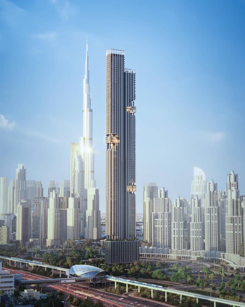 Новые квартиры в элитном небоскрёбе DNWT Residences, район Бизнес Бэй, Дубай, ОАЭ — фото 3