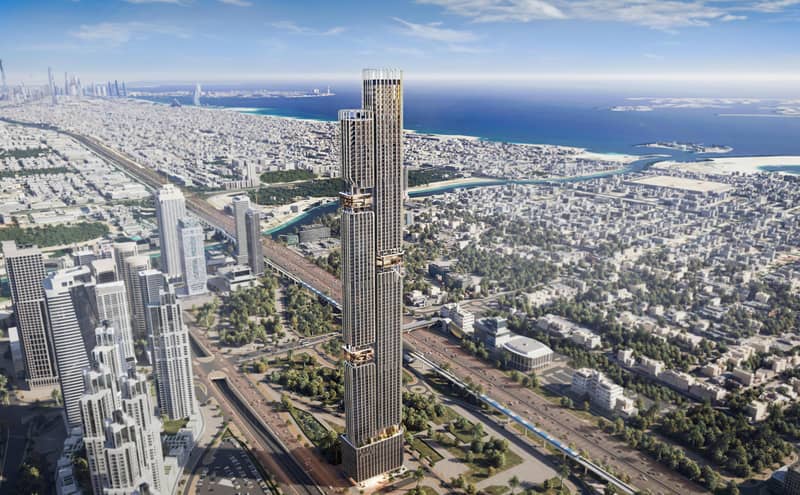 Новые квартиры в элитном небоскрёбе DNWT Residences, район Бизнес Бэй, Дубай, ОАЭ — фото 23