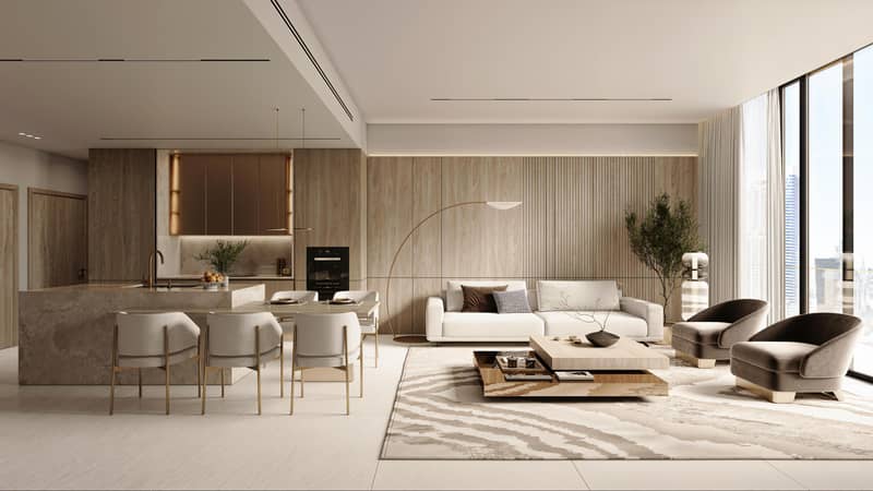 Новые квартиры в элитном небоскрёбе DNWT Residences, район Бизнес Бэй, Дубай, ОАЭ — фото 9