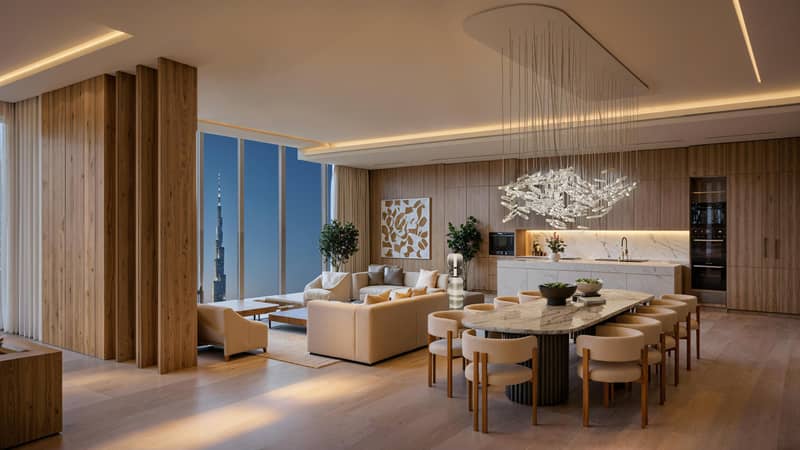 Новые квартиры в элитном небоскрёбе DNWT Residences, район Бизнес Бэй, Дубай, ОАЭ — фото 11
