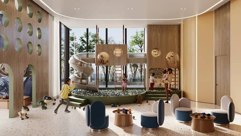 Дуплекс-апартаменты в новом небоскрёбе DNWT Residences, район Бизнес Бэй, Дубай, ОАЭ — фото 17