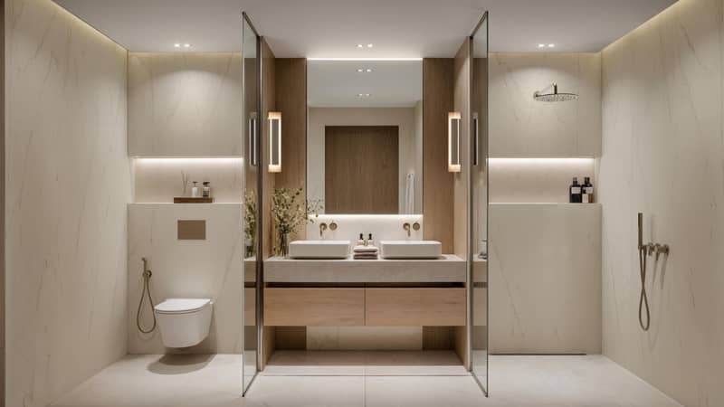 Дуплекс-апартаменты в новом небоскрёбе DNWT Residences, район Бизнес Бэй, Дубай, ОАЭ — фото 6