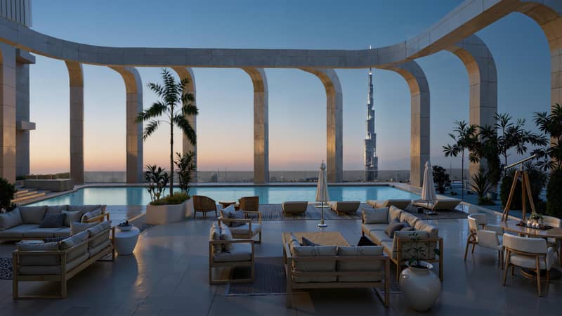 Дуплекс-апартаменты в новом небоскрёбе DNWT Residences, район Бизнес Бэй, Дубай, ОАЭ — фото 18