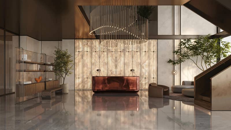 Дуплекс-апартаменты в новом небоскрёбе DNWT Residences, район Бизнес Бэй, Дубай, ОАЭ — фото 10