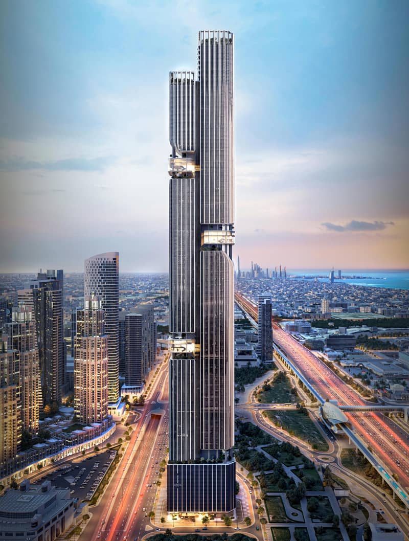 Роскошные пентхаусы в одном из самых высоких небоскрёбов DNWT Residences, район Бизнес Бэй, Дубай, ОАЭ — фото 21