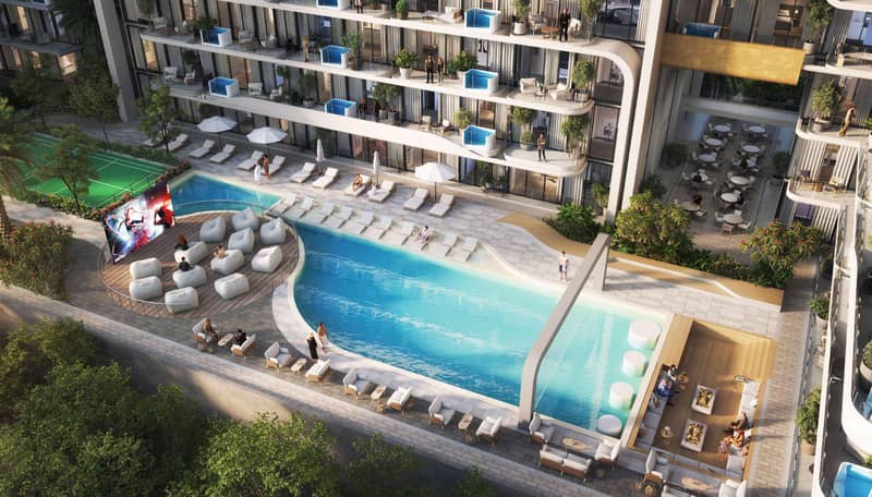 Новый жилой комплекс Vivanti Residences с отличной инфраструктурой в районе Джумейра Вилладж Серкл, Дубай, ОАЭ — фото 6