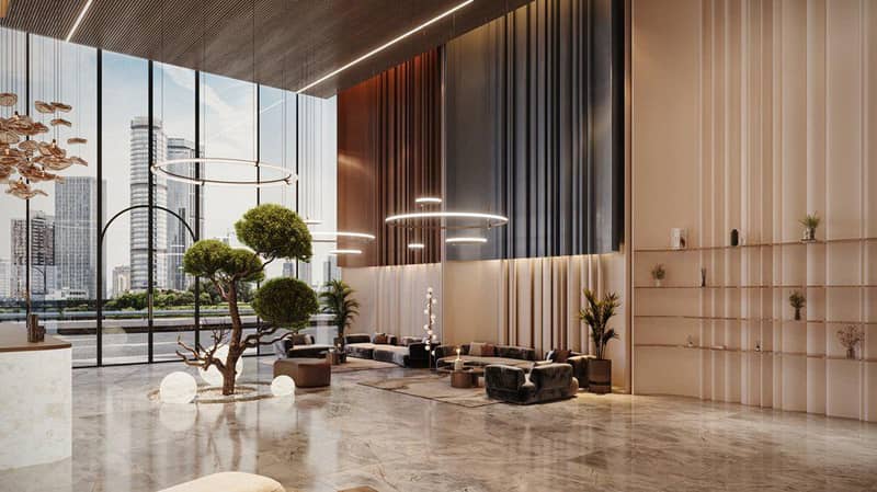 Новый комплекс апартаментов с собственными бассейнами Sky Views в развитом районе IMPZ (Dubai Production City), Дубай, ОАЭ — фото 10