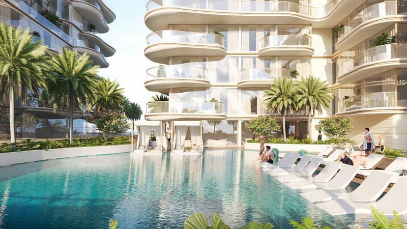 Новый проект BEACH WALK GRAND 2 с бассейнами и детской площадкой, Dubai Islands, Дубай, ОАЭ — фото 17