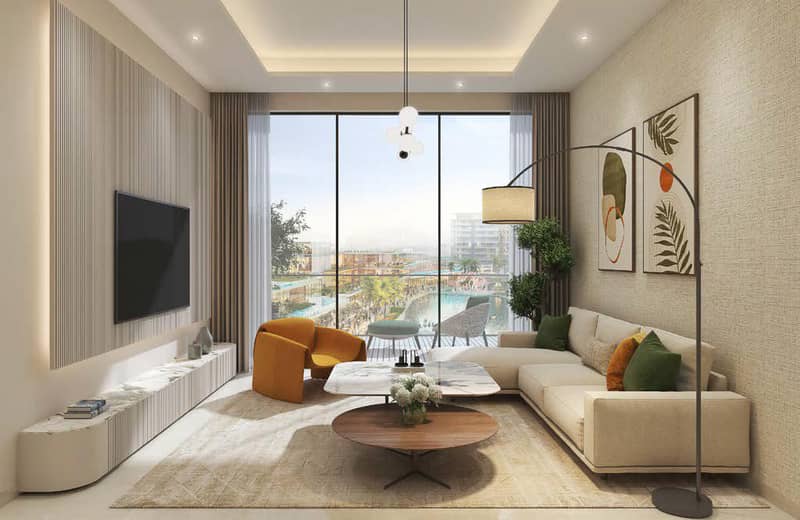 New project DAMAC Riverside Views with s clubhouse and a kids' adventure park in the prestigious area of Dubai, UAE — photo 3