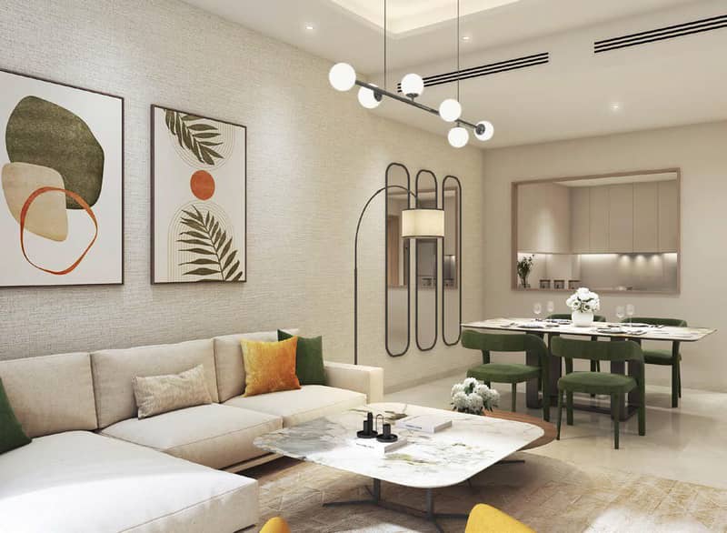 New project DAMAC Riverside Views with s clubhouse and a kids' adventure park in the prestigious area of Dubai, UAE — photo 3