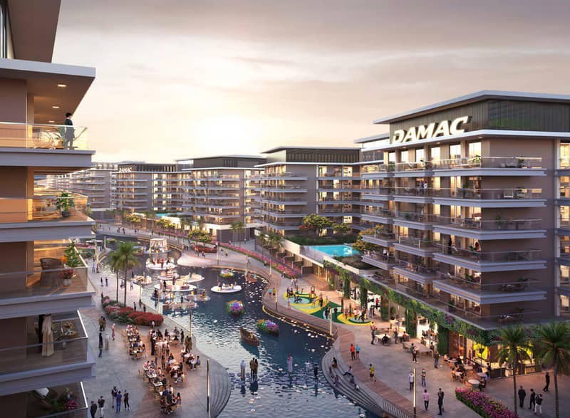 New project DAMAC Riverside Views with s clubhouse and a kids' adventure park in the prestigious area of Dubai, UAE — photo 8