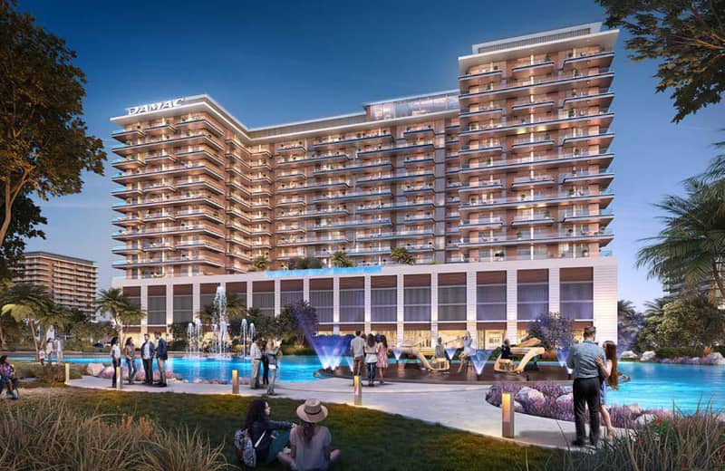 New project DAMAC Riverside Views with s clubhouse and a kids' adventure park in the prestigious area of Dubai, UAE — photo 6