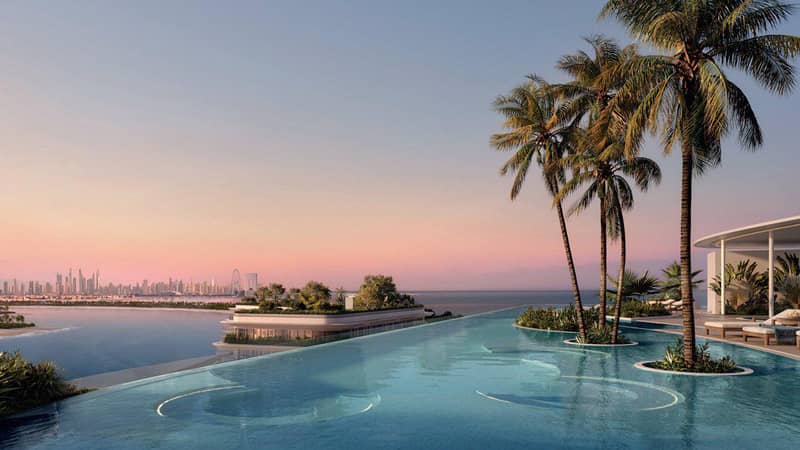 New residential complex Passo with a wellness center, panoramic pools and roof-top gardens, 250 meters from the beach, Palm Jumeirah, Dubai, UAE — photo 6