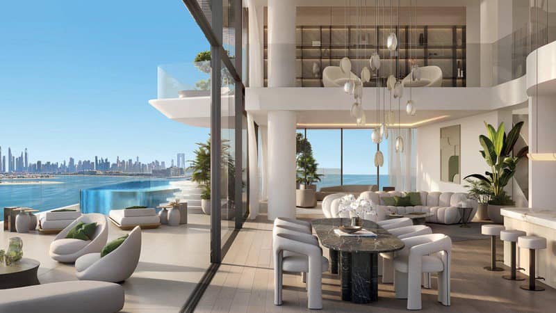 New residential complex Passo with a wellness center, panoramic pools and roof-top gardens, 250 meters from the beach, Palm Jumeirah, Dubai, UAE — photo 2