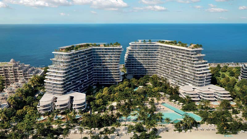 New residential complex Passo with a wellness center, panoramic pools and roof-top gardens, 250 meters from the beach, Palm Jumeirah, Dubai, UAE — photo 10