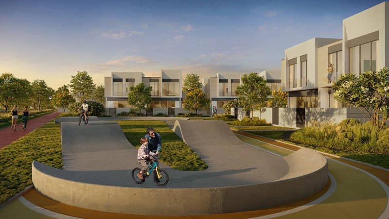 Новый жилой комплекс D-Villas с академиями гольфа и тенниса, ресторанами и торговыми центрами, Jumeirah Golf Estates, Дубай, ОАЭ — фото 5