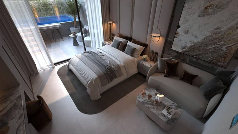 New complex of furnished apartments DGM Vision with swimming pools, a kindergarten and panoramic views, Jumeirah Garden City, Dubai, UAE — photo 4