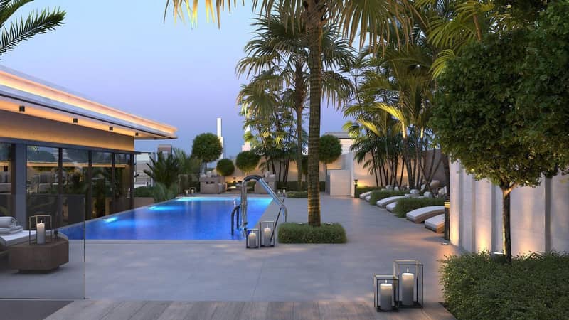 New complex of furnished apartments DGM Vision with swimming pools, a kindergarten and panoramic views, Jumeirah Garden City, Dubai, UAE — photo 10