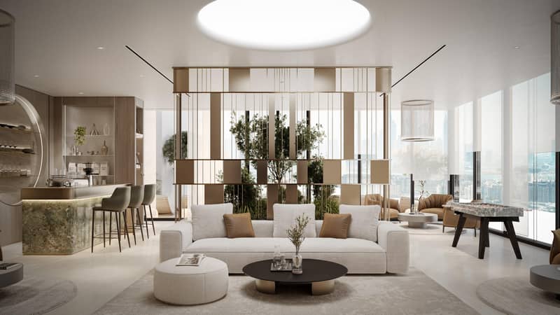 Новая резиденция Pearl House 4 с бассейнами и клубным домом рядом с Downtown и международным аэропортом, JVC, Дубай, ОАЭ — фото 6